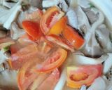 A picture of step 3 of Tom Yum Soup with Mushrooms and Shrimp.