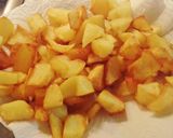 Foto del paso 4 de la receta Patatas fritas con crema de queso gouda