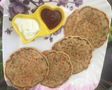 A picture of step 5 of Oats Uttapam.