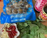 蒜炒蛤蠣/10分鐘的食譜步驟1照片
