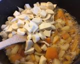 Une image de l'étape 5 de Gratin de panais,courge butternut et pommes de terre aux deux fromages.