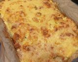 Brokkolis, tojásos, virslis csőben sült recept fázis 4 fotója