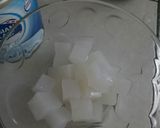 Foto langkah ke 2 dari resep Cincau Nata de coco float.