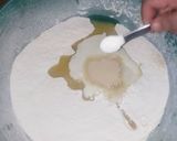 A picture of step 1 of Tiloon wala naan (saseme flat bread).