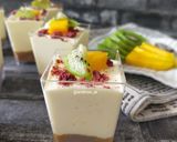 Foto langkah ke 6 dari resep Unbaked Mango Cheese Cake (No Egg, No Gelatin).