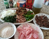 Foto del paso 1 de la receta: Verduras salteadas en salsa con pechuga de pollo