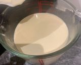 A picture of step 1 of Crepes / pancakes.