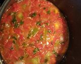 A picture of step 4 of Zero point tortilla soup (WW).