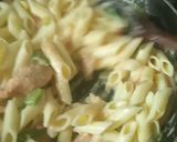 A picture of step 4 of Creamy veggie Pasta.