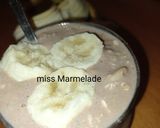 Φωτογραφία βήματος 4 της συνταγής Overnight oats με μπανάνα και μερέντα υγείας🥣🍌