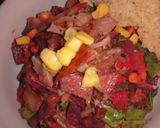Félig sült céklás vegyessaláta recept fázis 4 fotója