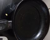 A picture of step 1 of Panchforon rui bhuna.