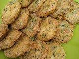 Perkedel kentang dengan oregano dan basil