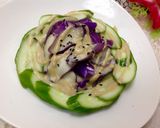清蒸茄子／黃芥末美奶滋的食譜步驟2照片