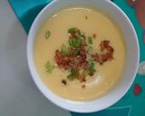Foto langkah ke 4 dari resep Stim telur tabur udang gurih.