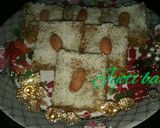 A picture of step 6 of Besen ki barfi.