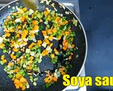 A picture of step 3 of Egg Fried Rice.