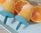 A picture of step 5 of Orange Ice lolly.