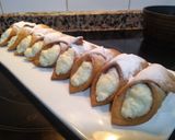Foto del paso 5 de la receta: Canolis de requesón y chocolate blanco