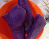 Foto langkah ke 1 dari resep Cheese bread ubi ungu.