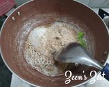 A picture of step 1 of Hara Baingan Masala.