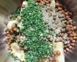 A picture of step 3 of Hajma Pani Puri.