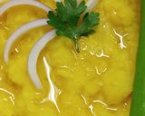 A picture of step 4 of Moong Dal Khichdi.