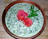 A picture of step 12 of Malai Methi Matar.