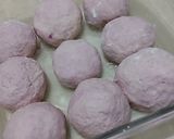 Foto langkah ke 4 dari resep Roti Sobek Ubi Ungu Tanpa Ulen.