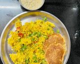 A picture of step 5 of Vegetable Pulao💚💚.