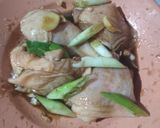 Foto langkah ke 3 dari resep Ayam Kukus Jahe.
