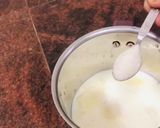 A picture of step 3 of Rose Milk with Gond Katira and Sabja Seeds.