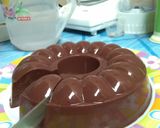 Foto langkah ke 7 dari resep Puding Brownies Roti tawar.