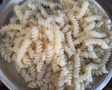 A picture of step 1 of Creamy Vegetable Pasta Salad.
