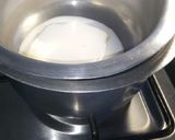 A picture of step 2 of White chocolate glaze #Authormarathon #chocolatebakingcontest.