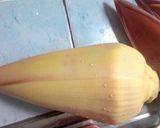 Foto langkah ke 1 dari resep Tumis Jantung Pisang.