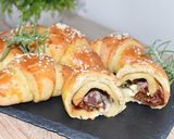 Olaszos töltött kiflik recept fázis 5 fotója