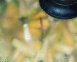 A picture of step 3 of Pumpkin sabzi.