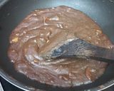 A picture of step 5 of Chikoo Ragi Halwa.