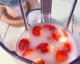 Foto langkah ke 1 dari resep Jus strawberry.