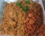 صورة لخطوة 2 من وصفة روز بقطع الدجاج