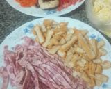 عکس مرحله 1 از دستور پیتزا ناگت و ژامبون❤️
