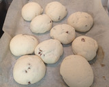 Foto del paso 6 de la receta: Panecillos de yogur con pasas de uvas en Monsieur Cuisine