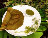A picture of step 6 of Green moong Dosa.