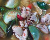 รูปขั้นตอนการทำที่ 6 ของ แกงเผ็ดไก่(แกงแดง)สูตรไม่ใส่กระทิ