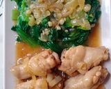 Foto langkah ke 5 dari resep #414 Pakcoy Ayam Saus Tiram (MPASI 8m+).
