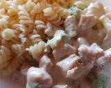Mascarponés-brokkolis csirkemell recept fázis 4 fotója