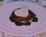 Foto del paso 8 de la receta: Panna cotta a base de menta a acompañado de un coulis de jamaica