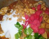 A picture of step 6 of Shola Biryani.