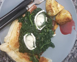 Foto del paso 10 de la receta: Hojaldre de espinacas y cebolla con queso de cabra
